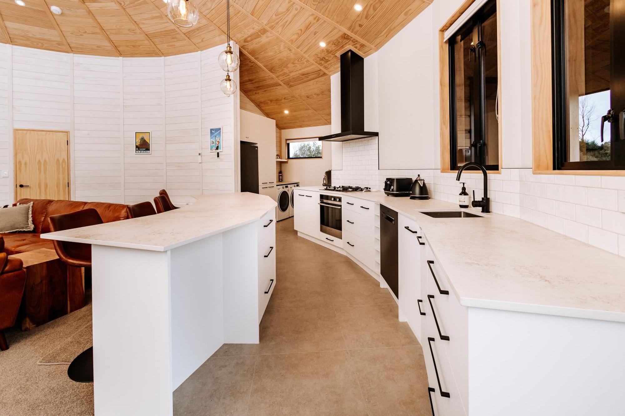 Kaho - Ohakune Holiday Home With Spa Exterior foto