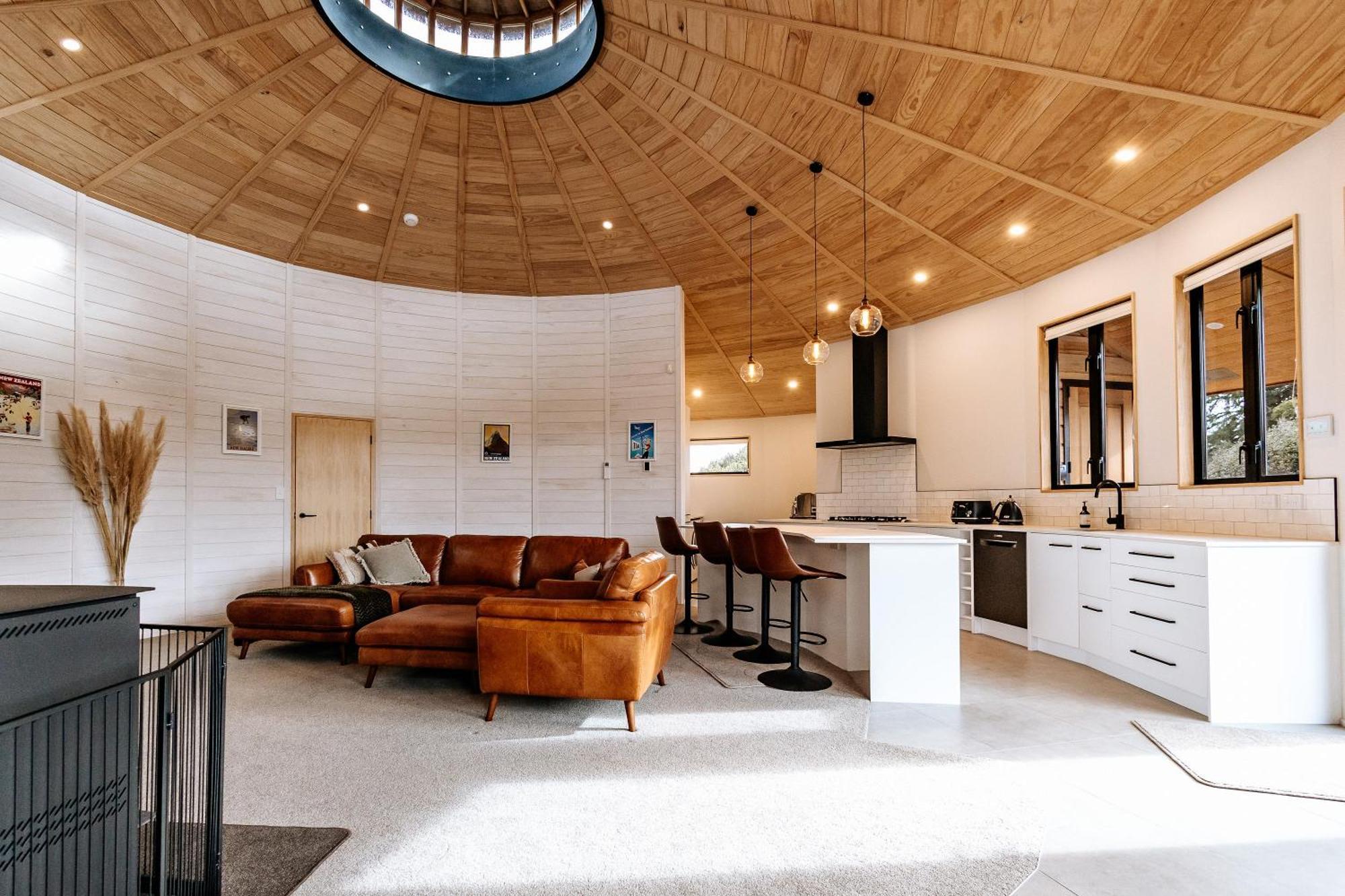 Kaho - Ohakune Holiday Home With Spa Exterior foto
