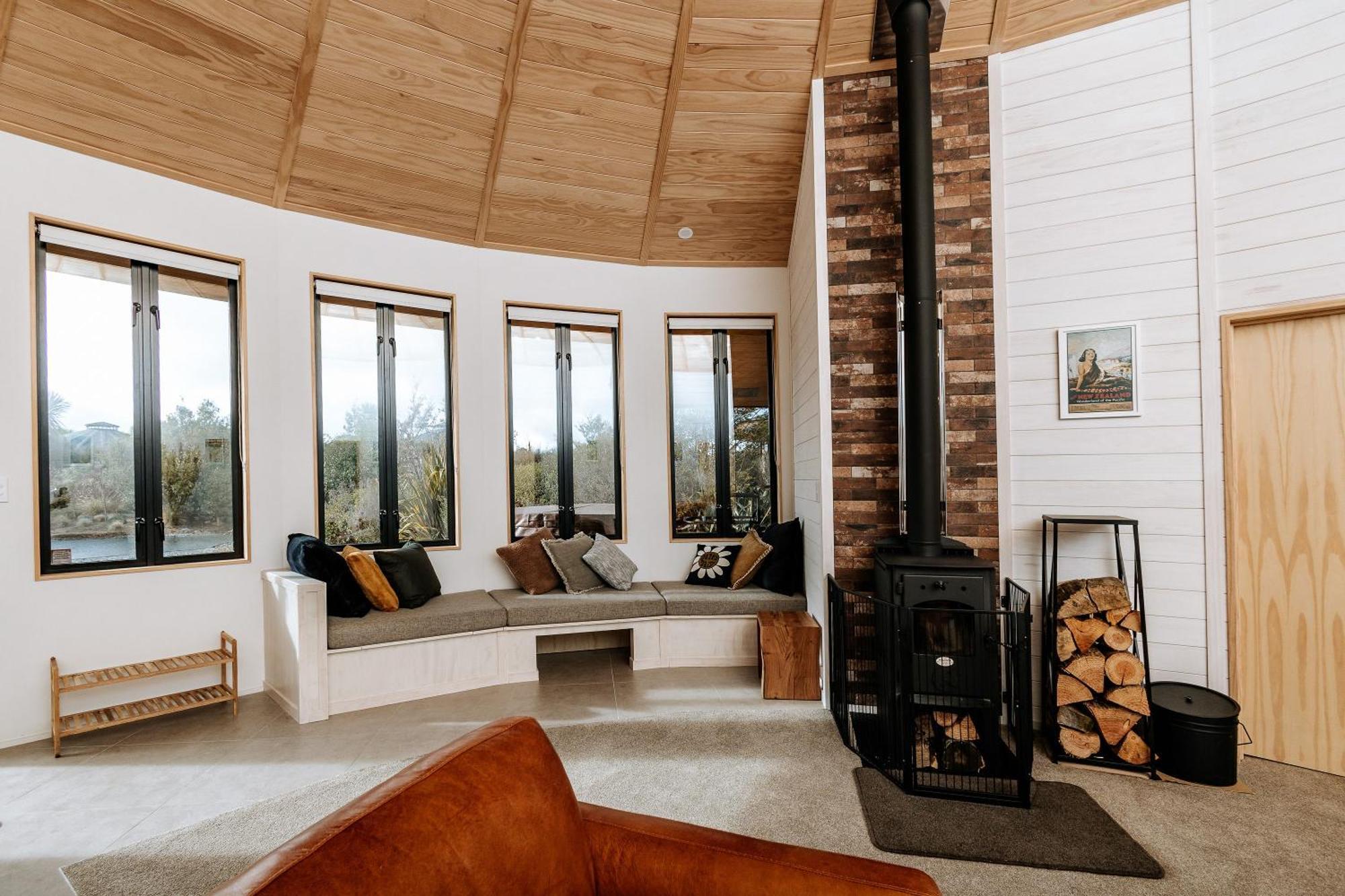 Kaho - Ohakune Holiday Home With Spa Exterior foto